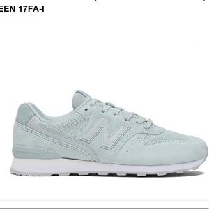 New balance mint shoes